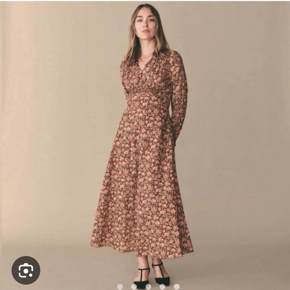 Doen Milana Dress in Mulberry Vine